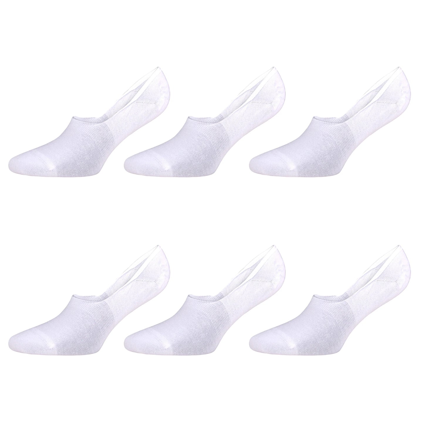 6 Pairs Men No Show Invisible Socks