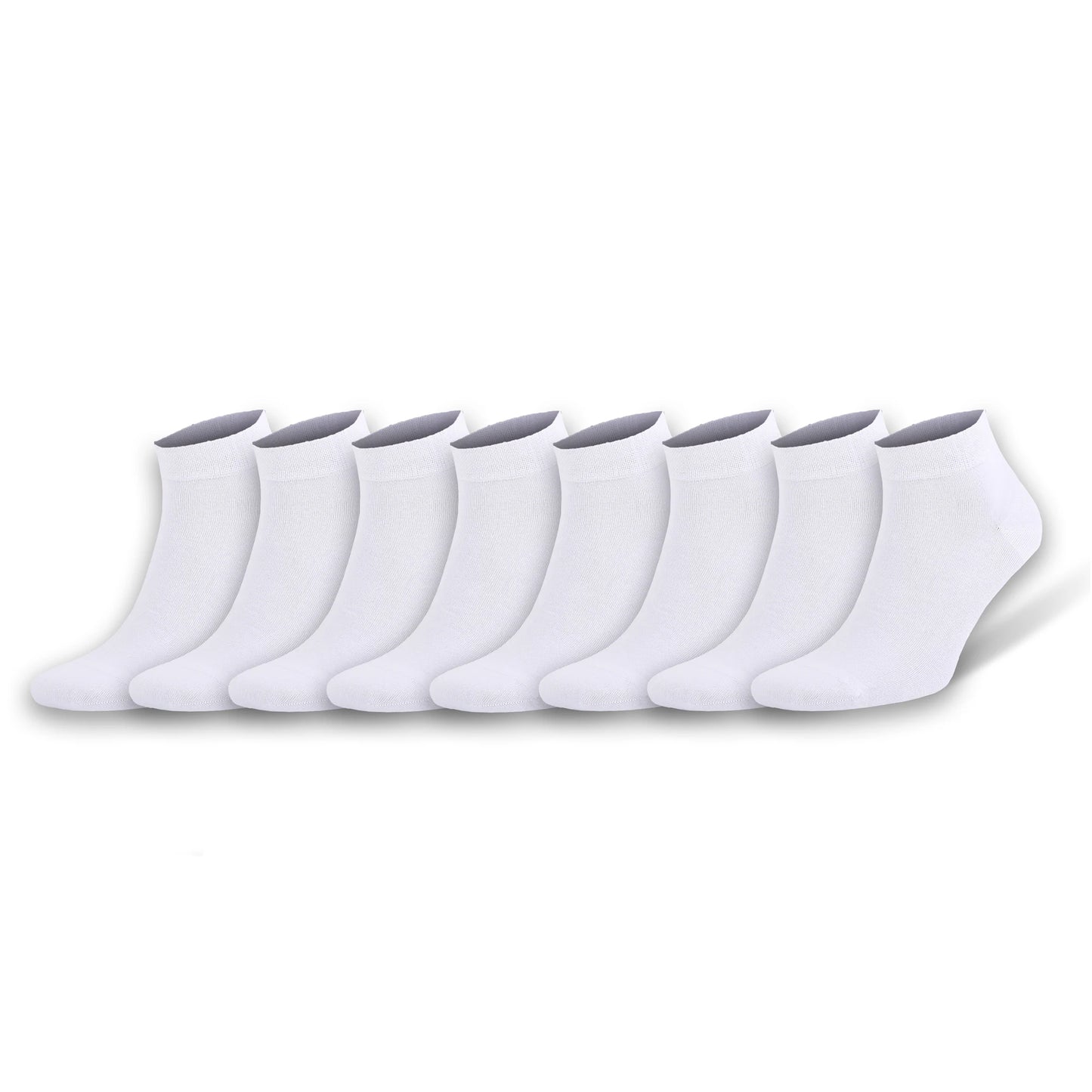 8 Pair Low Cut Ankle Socks for Men