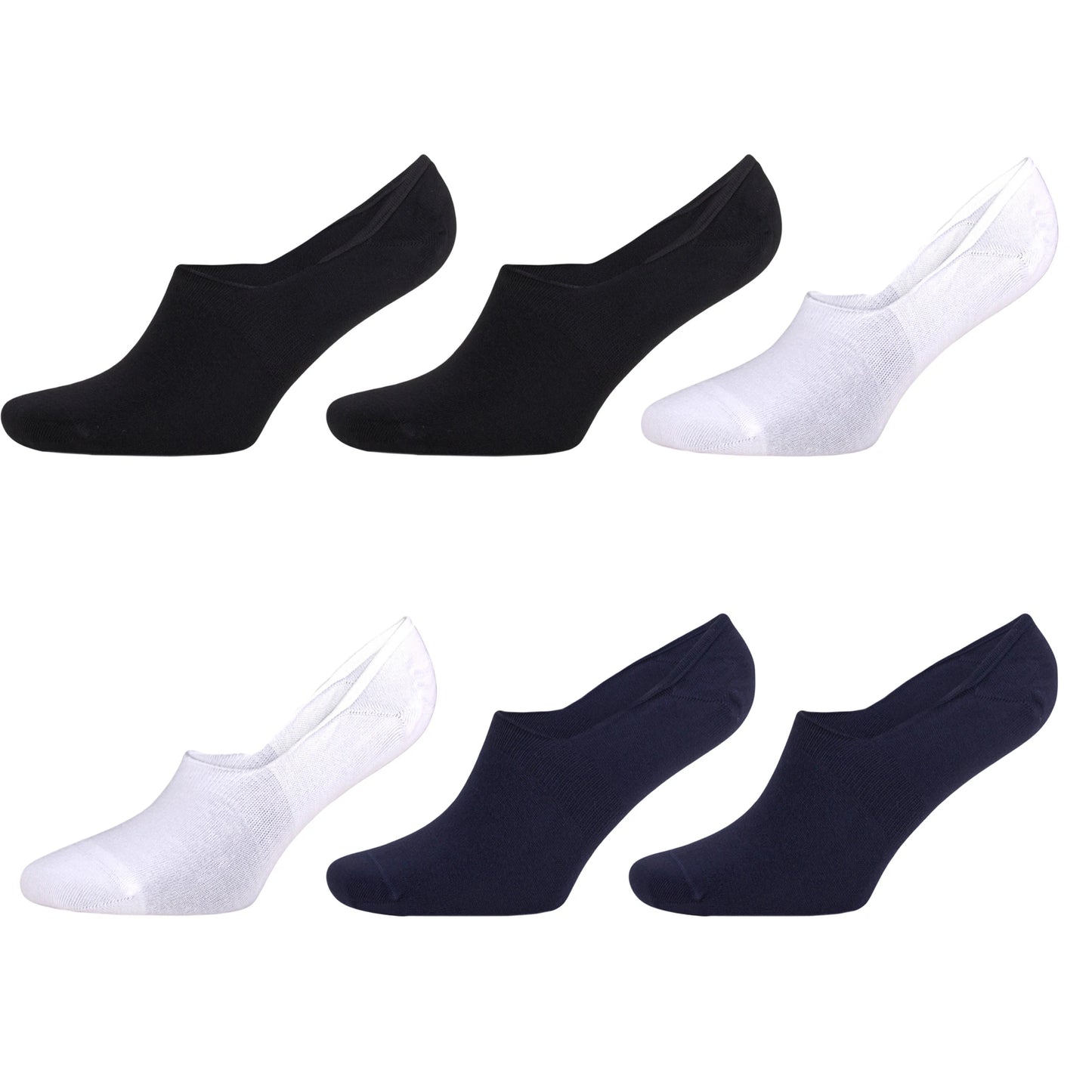 6 Pairs Men No Show Invisible Socks