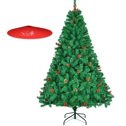 Classic Pine Artificial Christmas Tree Metal Hinges