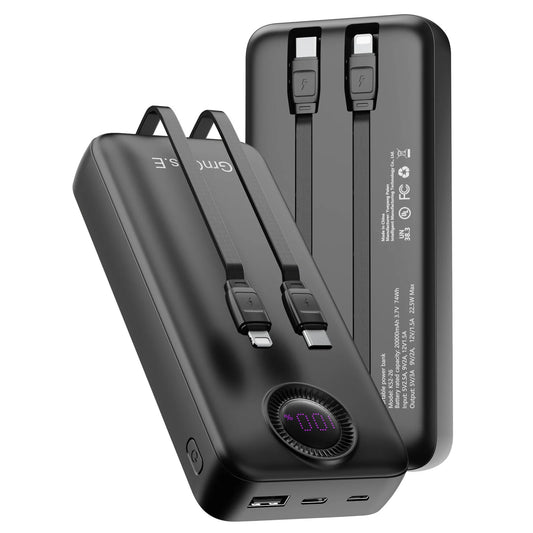 Portable Charger Power Bank for iPhone 16/15 Series Samsung Galaxy