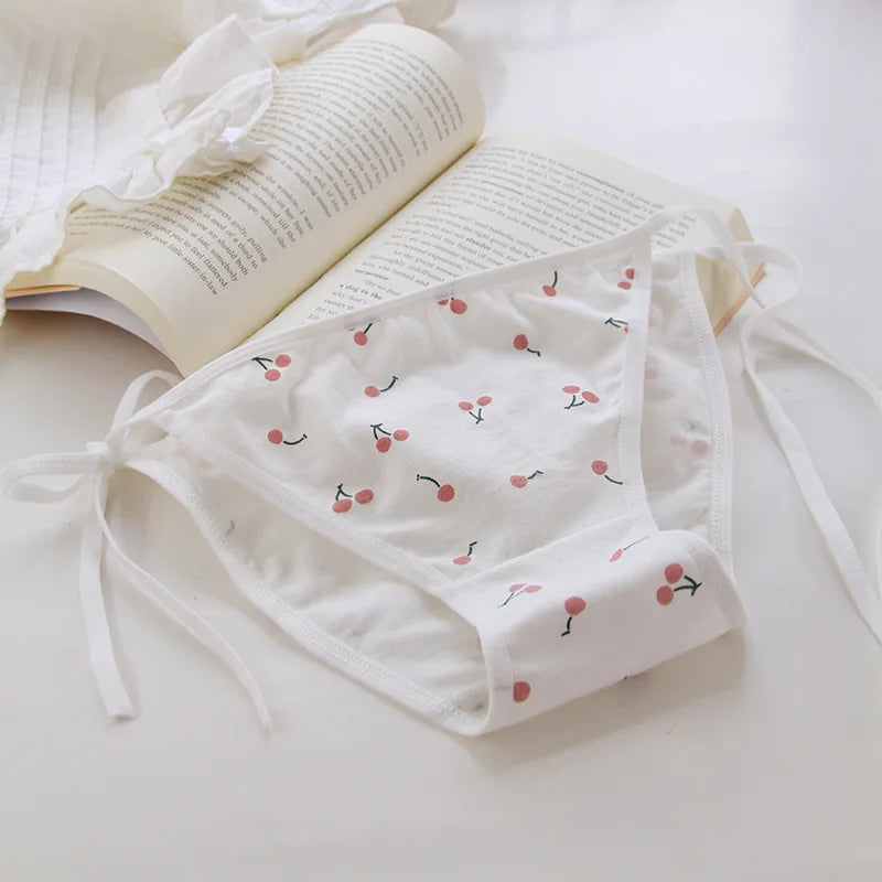 5pcs lace Low Waist Briefs Young Girl Teenagers