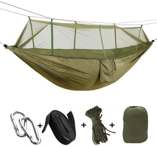 2 Person Camping Garden Hammock With Mosquito