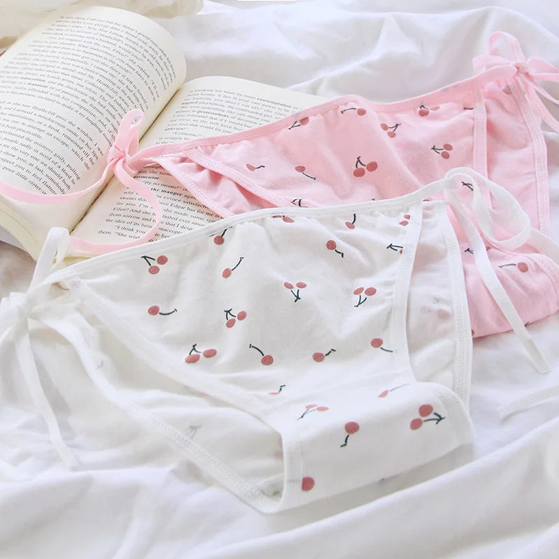 5pcs lace Low Waist Briefs Young Girl Teenagers