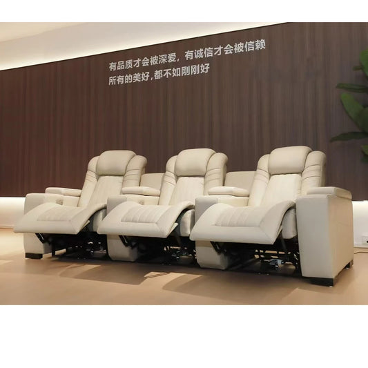Luxury Recliner Genuine Leather Sofa Chair