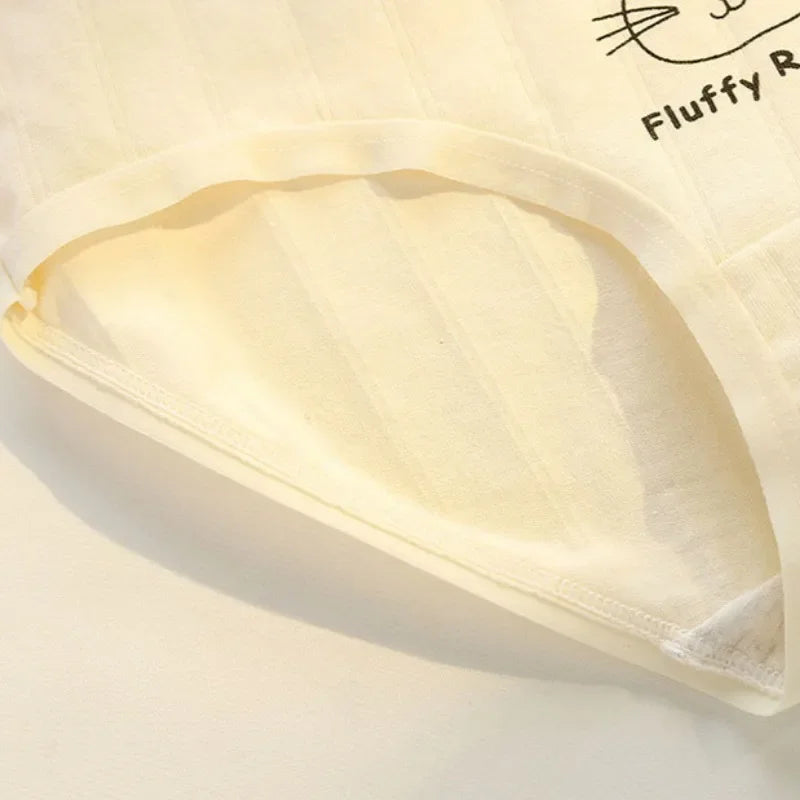 5PCS Girls Cotton Antibacterial Breathable Comfort Briefs Panties