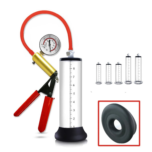 Acrylic Penis Enlarger Pump Sex Toy Men