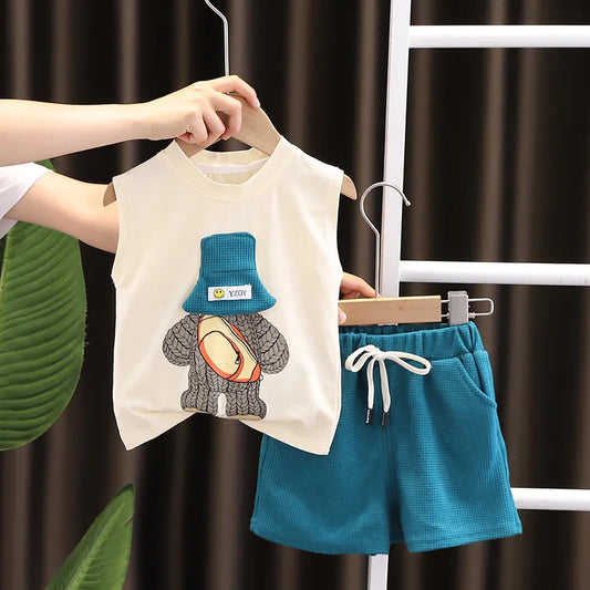 Girl/Boy Sleeveless Fashion Costume