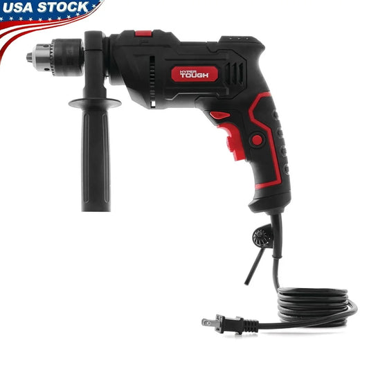 Corded Hammer Drill Keyed Chuck Variable Speed