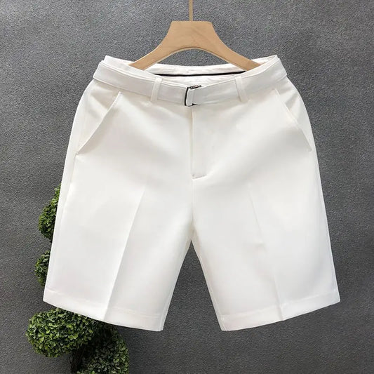 Casual Slim Fit Men's Suit Shorts Stylish