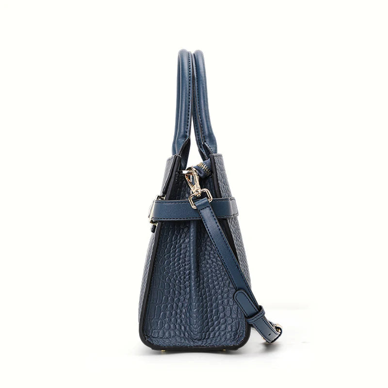 Light Luxury Crocodile Pattern Genuine Leather Women's