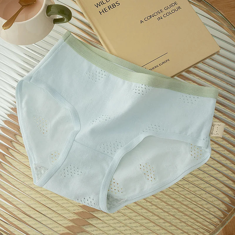 6pc Cotton Girl middle Waist BriefTeenagers