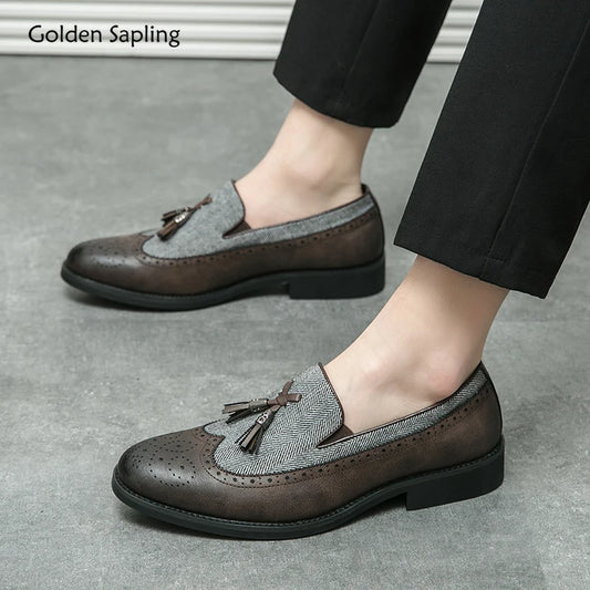 Golden Sapling Men Formal Shoes Flats Casual