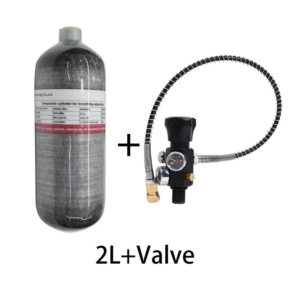 TUXING 2L Carbon Fiber Cylinder Filling Station Regulating
