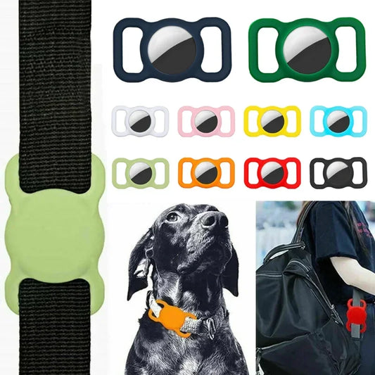 Airtags Pet Collar Protective Cover Cats Dogs