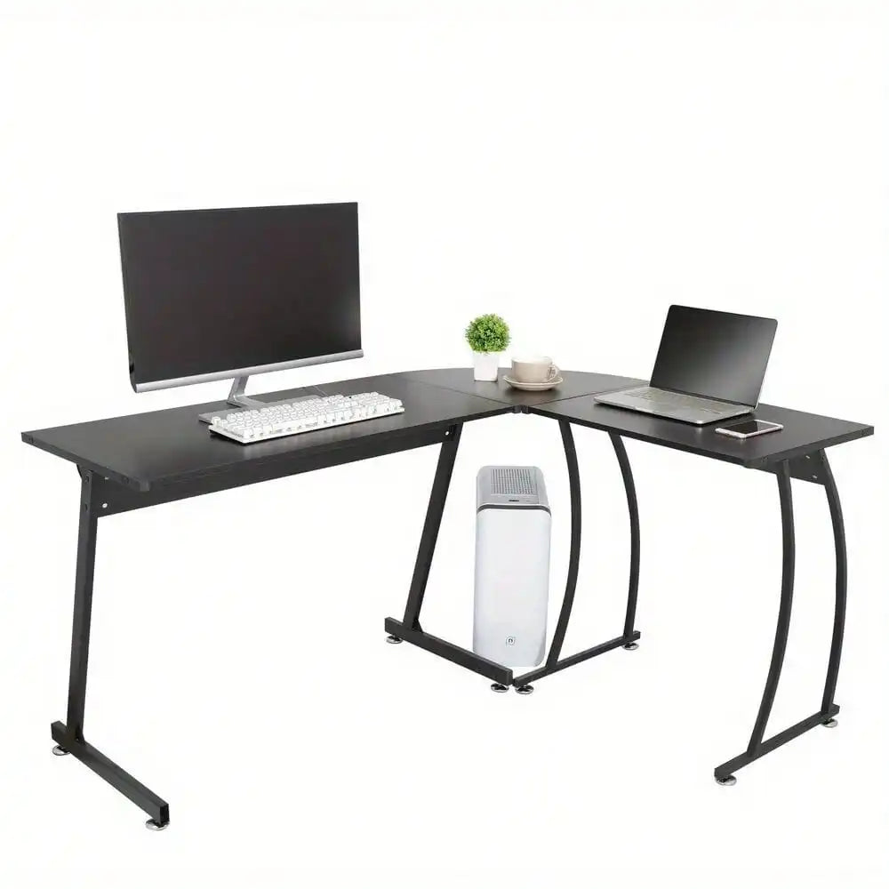 Modern L-Shaped Corner Computer Desk