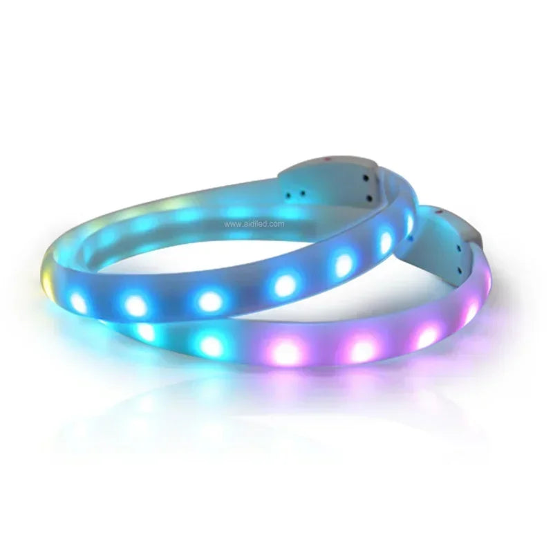 LED Pet Collar Durable Luminous Necklace