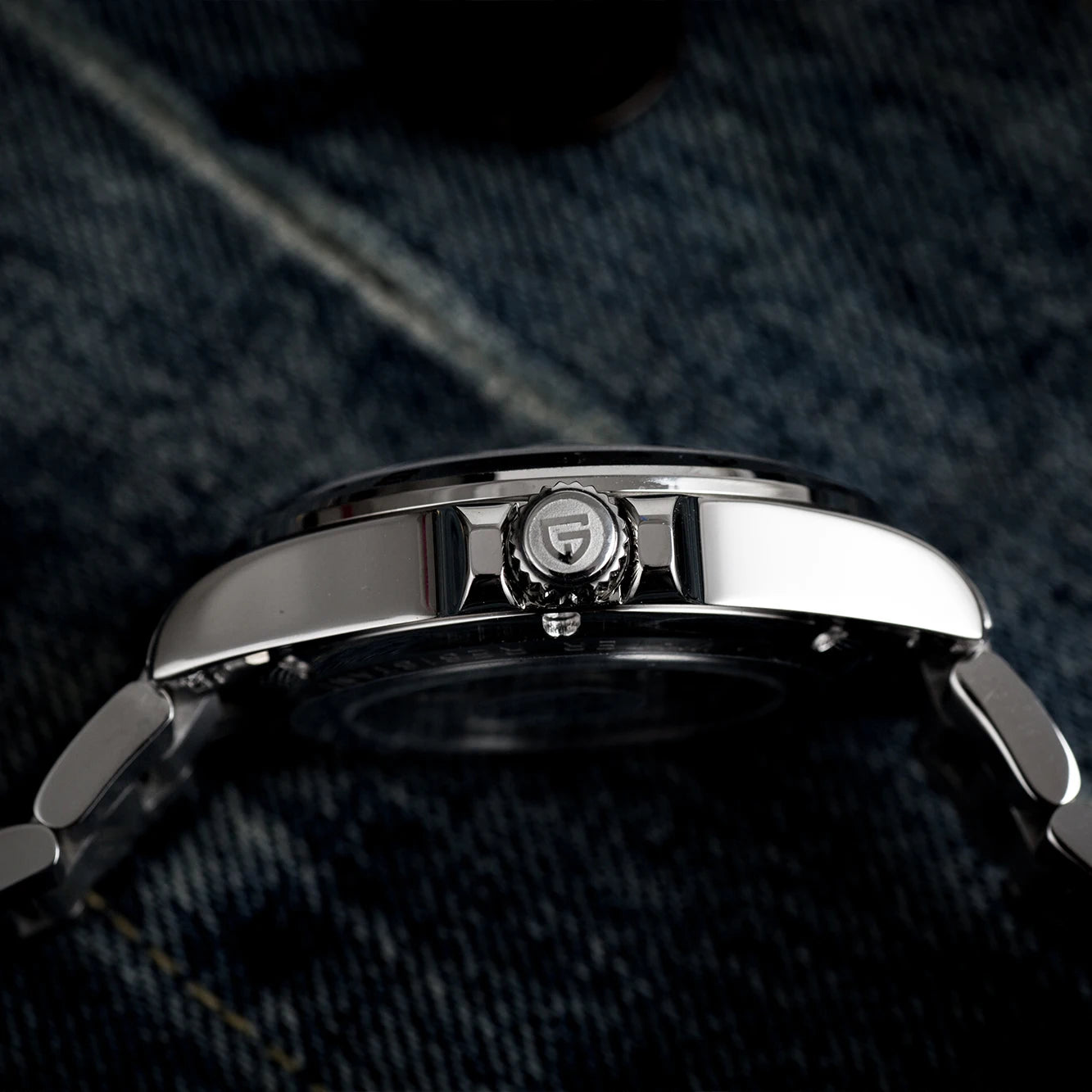 PAGANI DESIGN Men's GMT Stainless Steel Sport