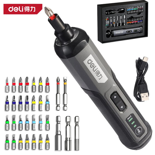 Electrical Screwdriver Set Cordless  Rechargeable