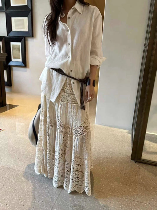 Bohemian Long Swing Women Chic Skirt