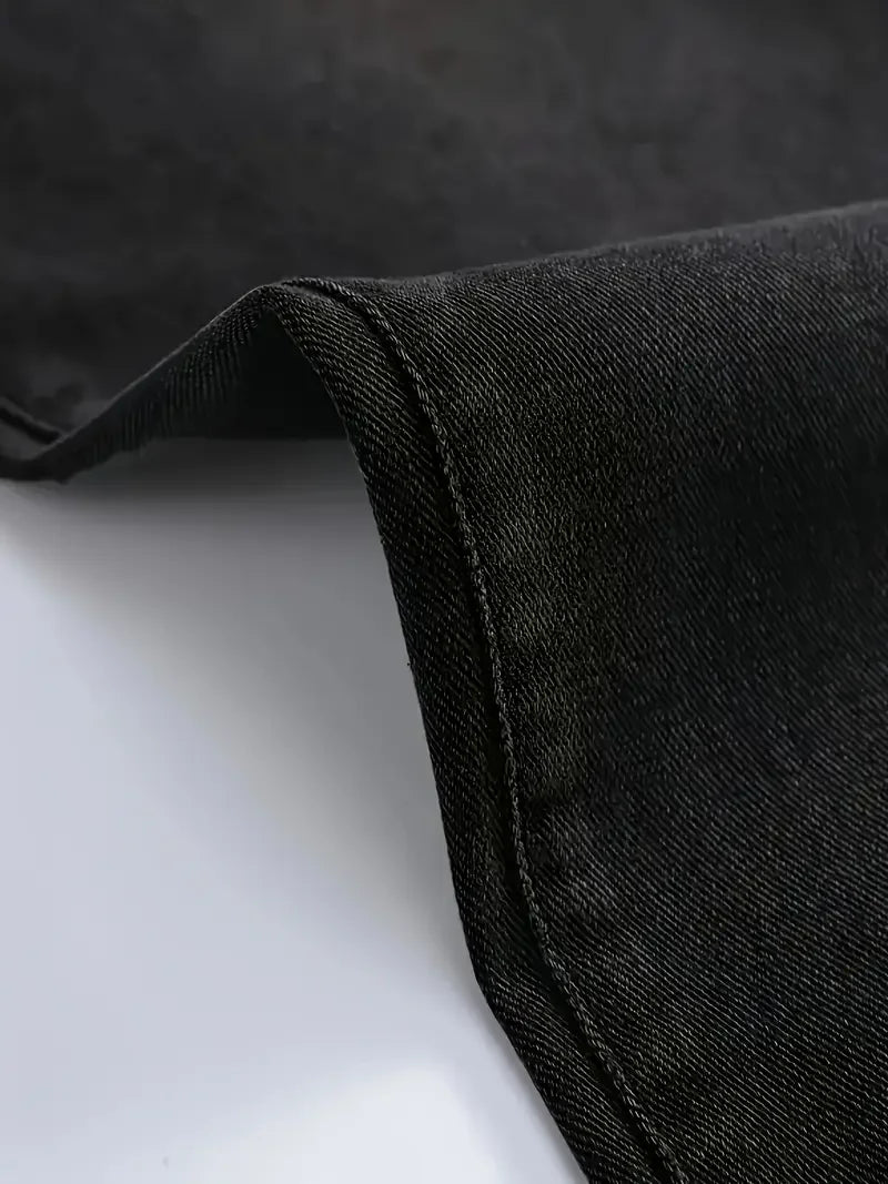 Men's Loose Fit Straight Leg Jeans