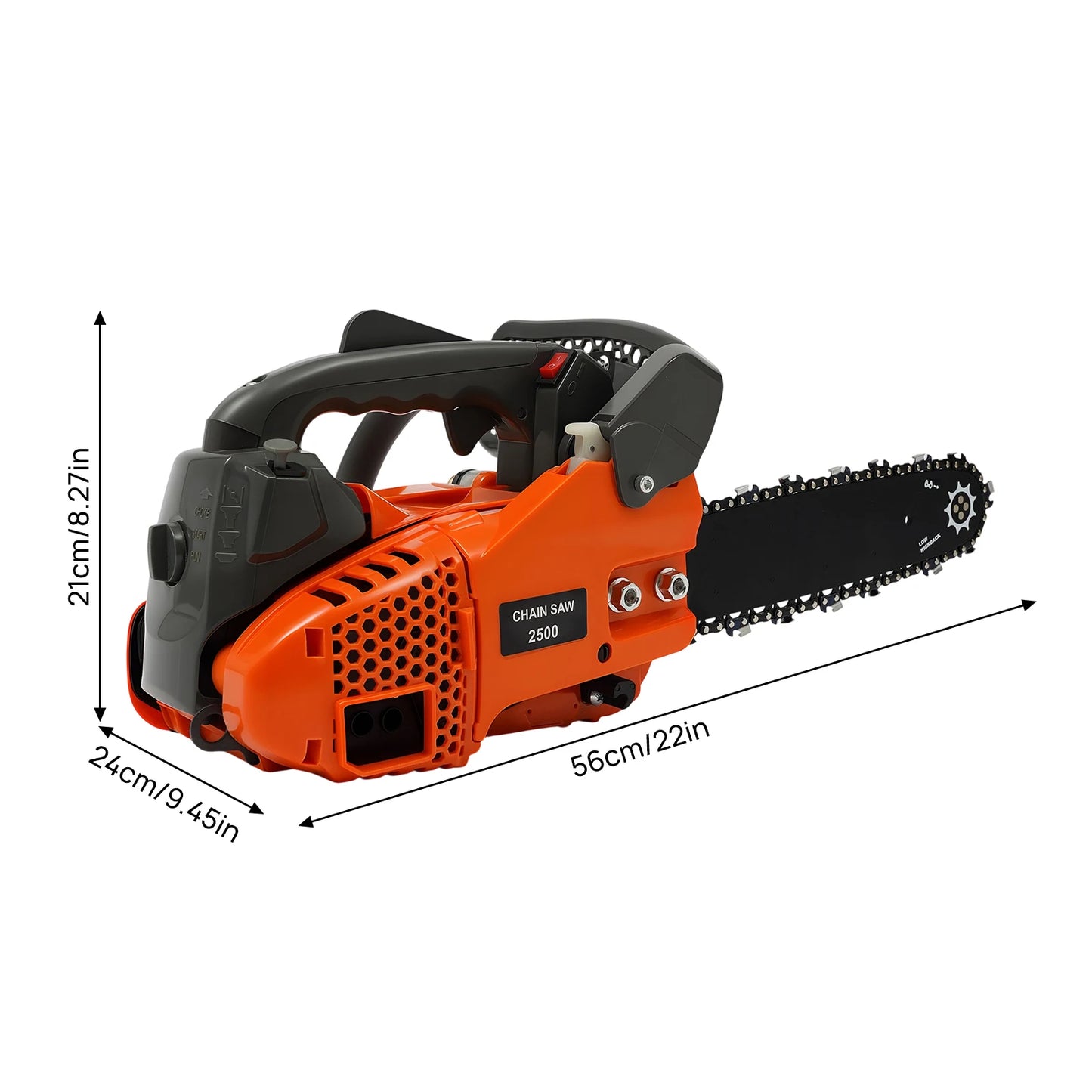 Chainsaw,  2-Stroke Engine, Guide Plate Cover
