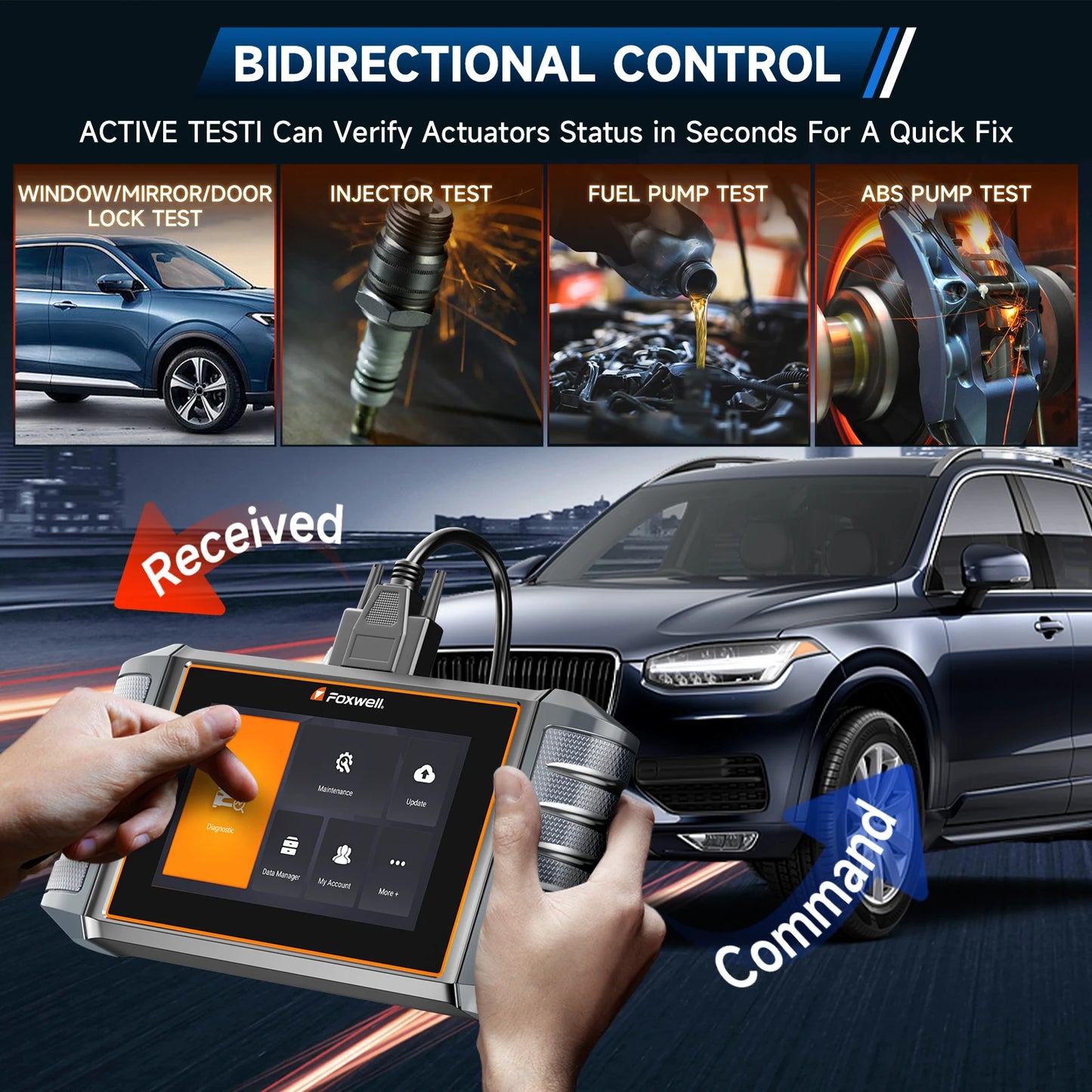 Automotive Scanner Code Reader Car Diagnostic