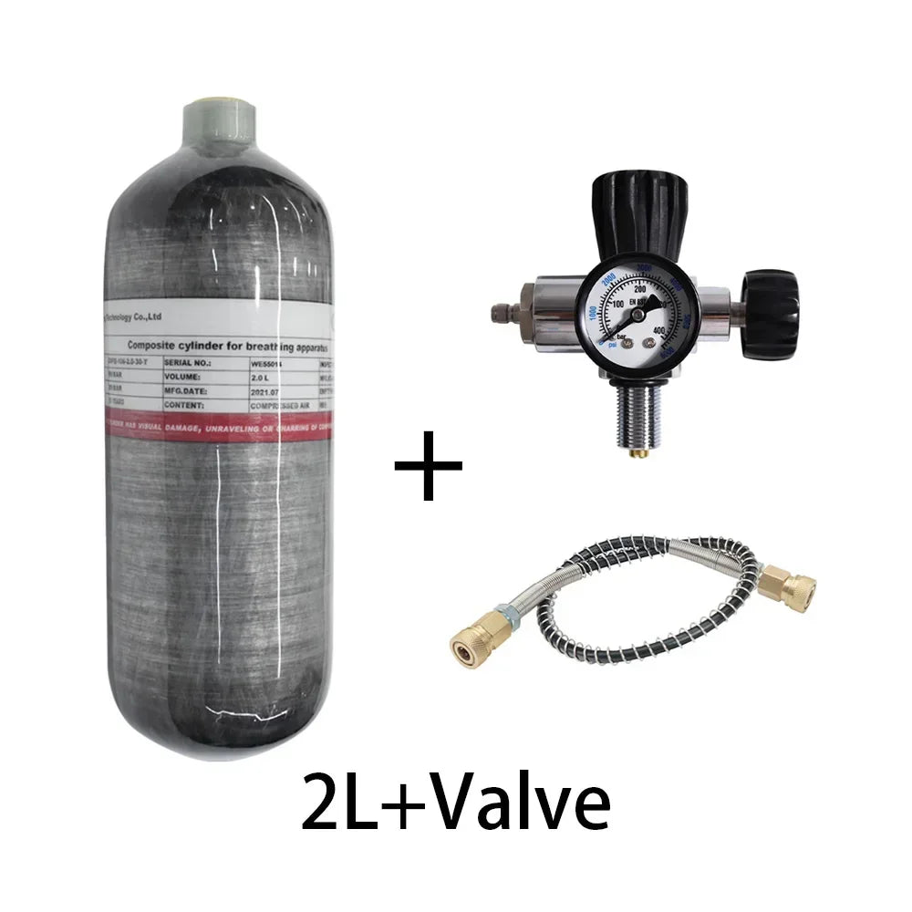 TUXING 2L Carbon Fiber Cylinder Filling Station Regulating