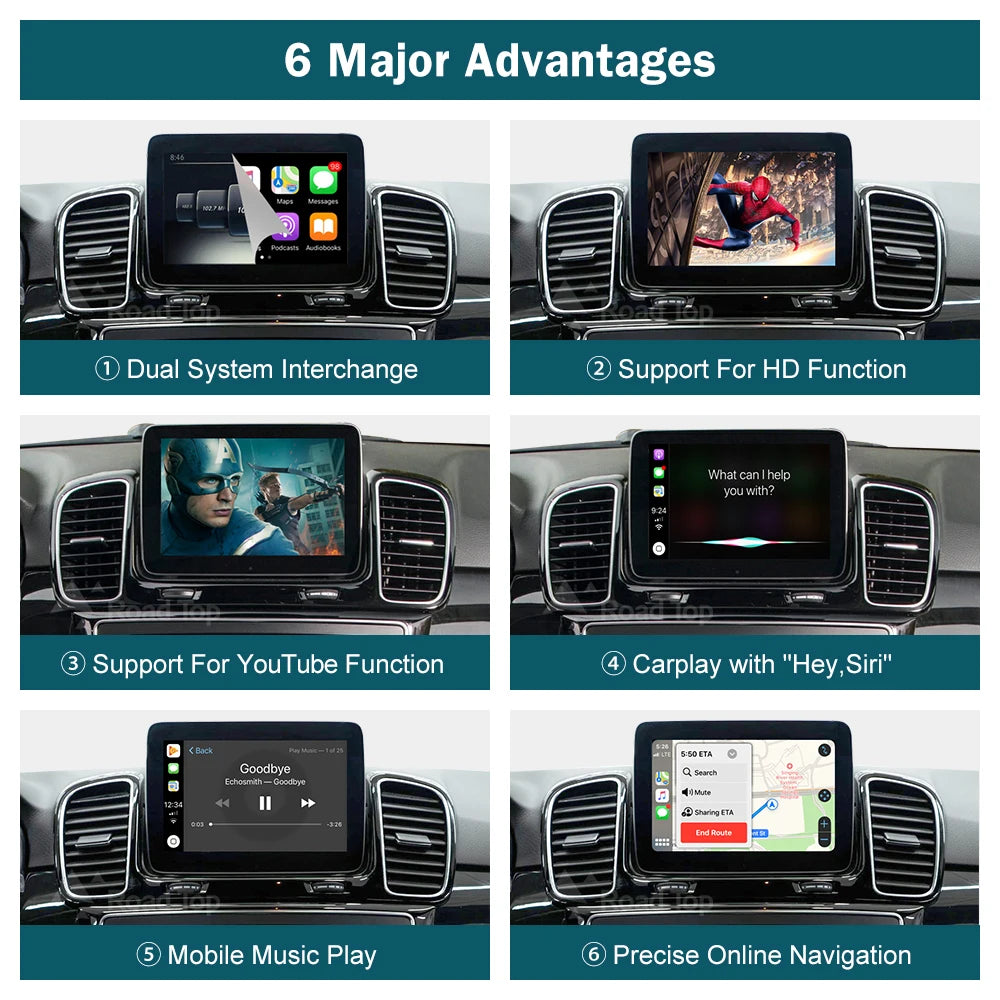Wireless CarPlay for Mercedes Benz