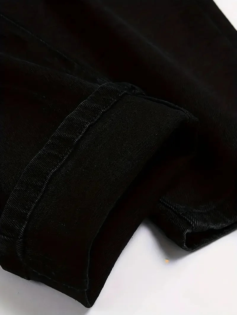 Slim-fit Men'S Washed Jeans