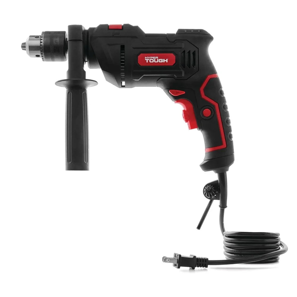 Corded Hammer Drill Keyed Chuck Variable Speed