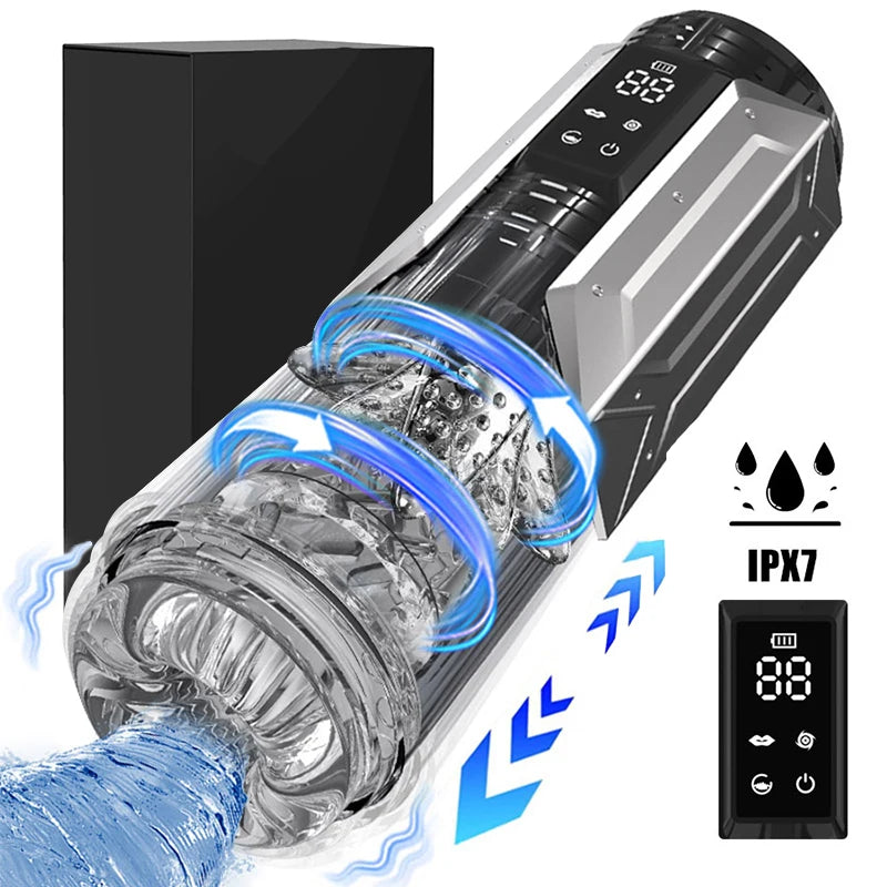 Automatic Male Masturbator Rotating Licking Thusting Modes