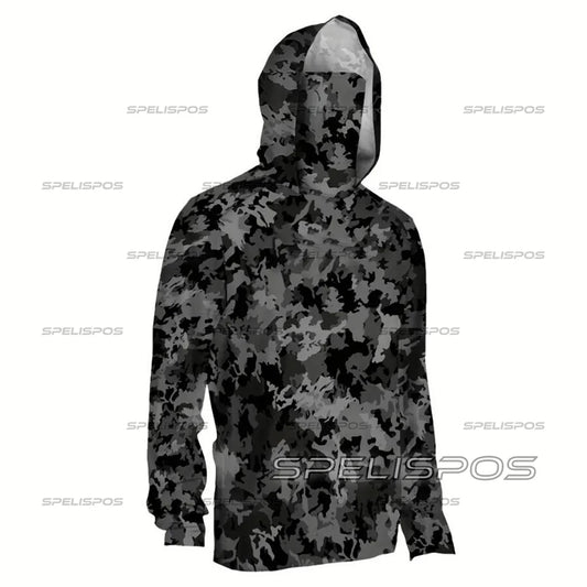 Mens Fishing Hoodie Sailing Shirt Long Sleeve