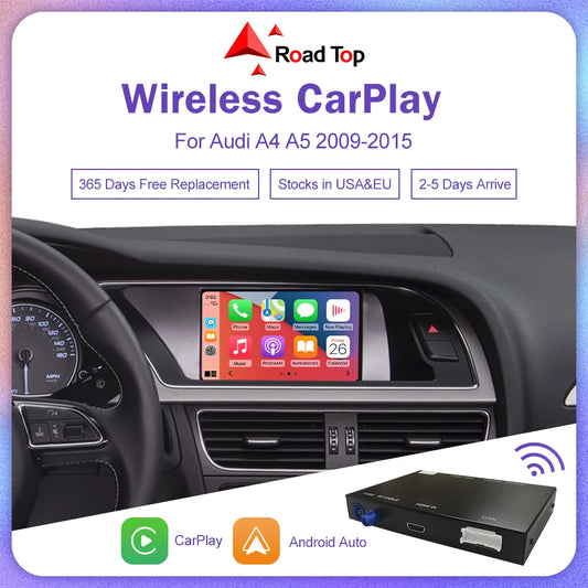 Wireless Carplay for Audi Rear Camera  USB