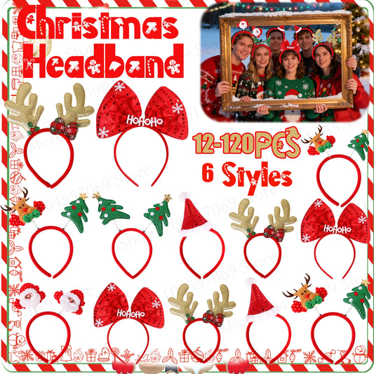 Headband Christmas Party Decorations Favors