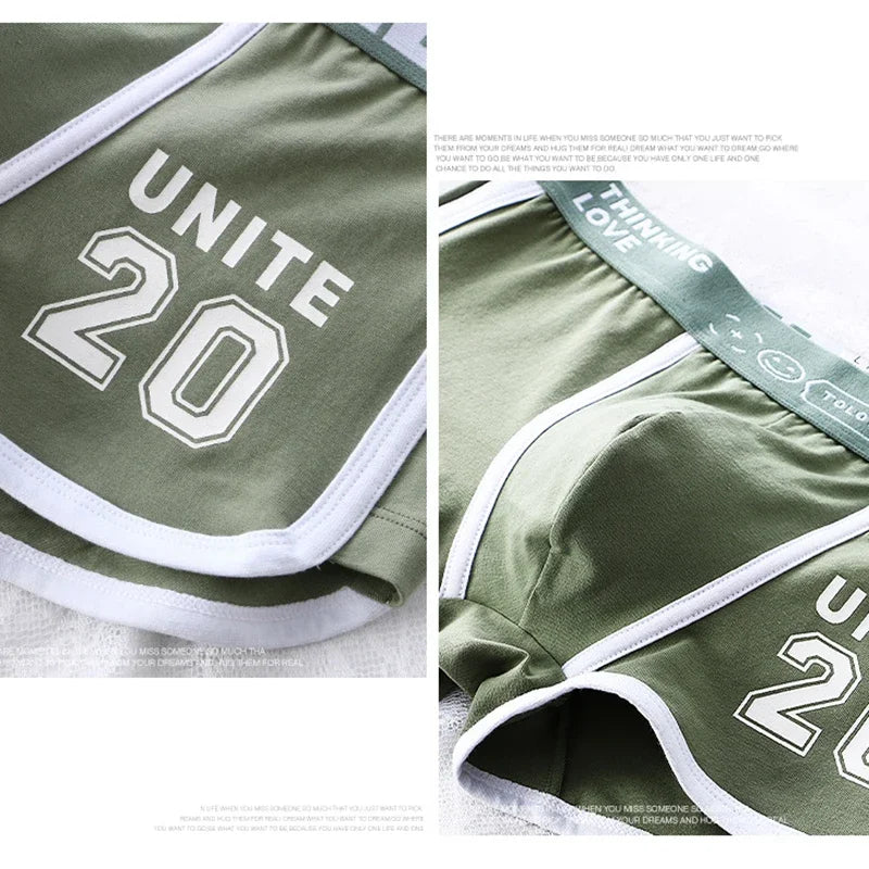 6pcs Mens Large Size Boxershorts Comfortable Underwear