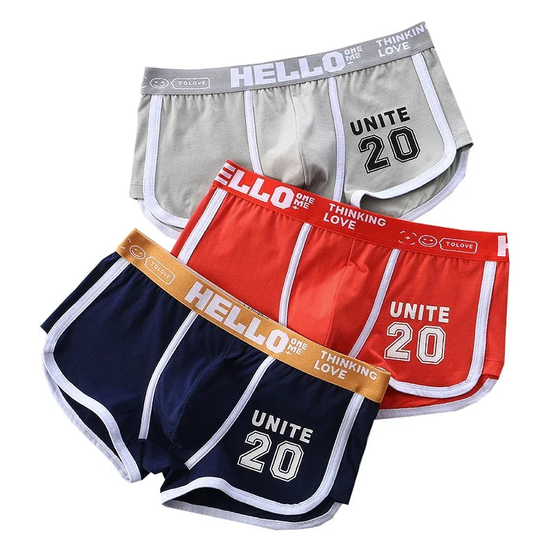 6pcs Mens Large Size Boxershorts Comfortable Underwear