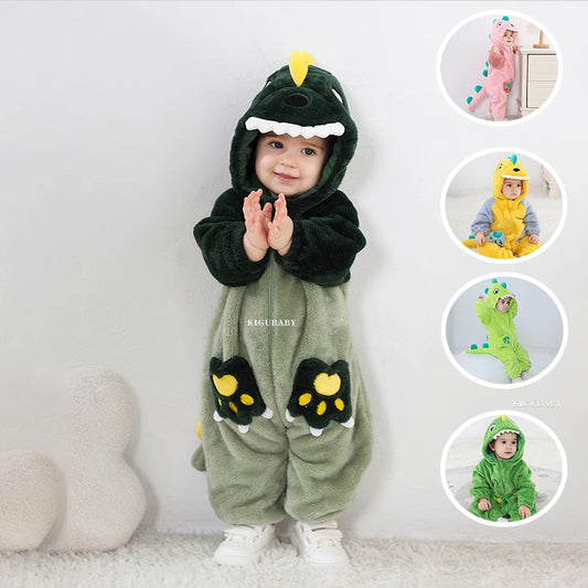 Boy/Girl Onesie Dinosaur Cosplay Hooded jumpsuits