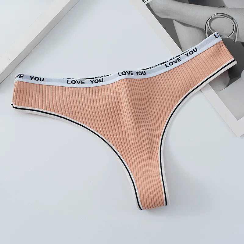 6 pcs new middle waist briefs girls teen underwear