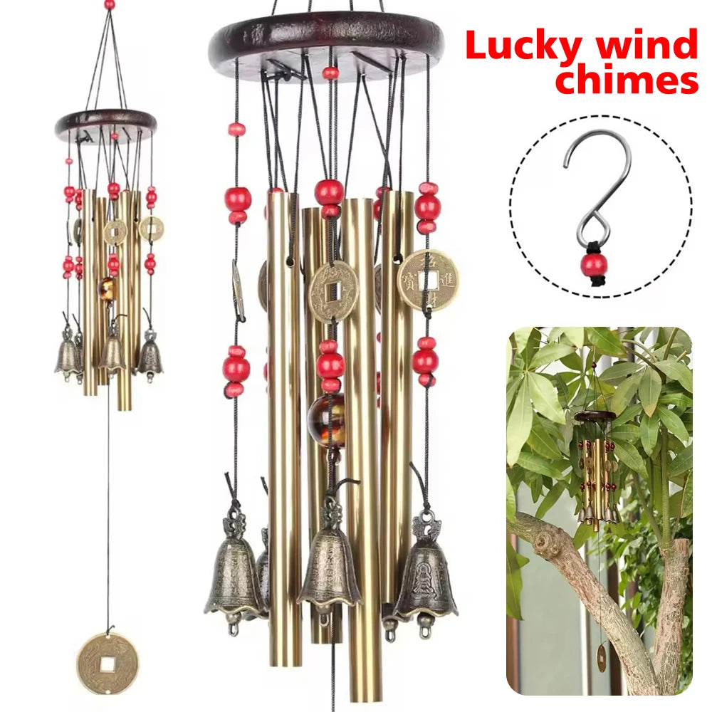 Metal Wind Chime Bells Outdoor Garden Home