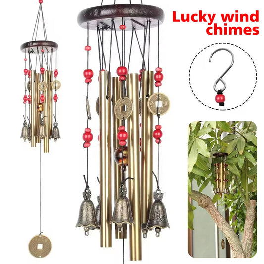 Metal Wind Chime Bells Outdoor Garden Home