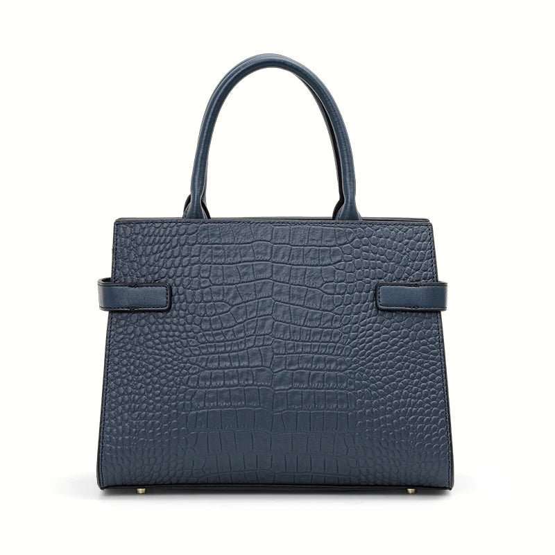 Light Luxury Crocodile Pattern Genuine Leather Women's