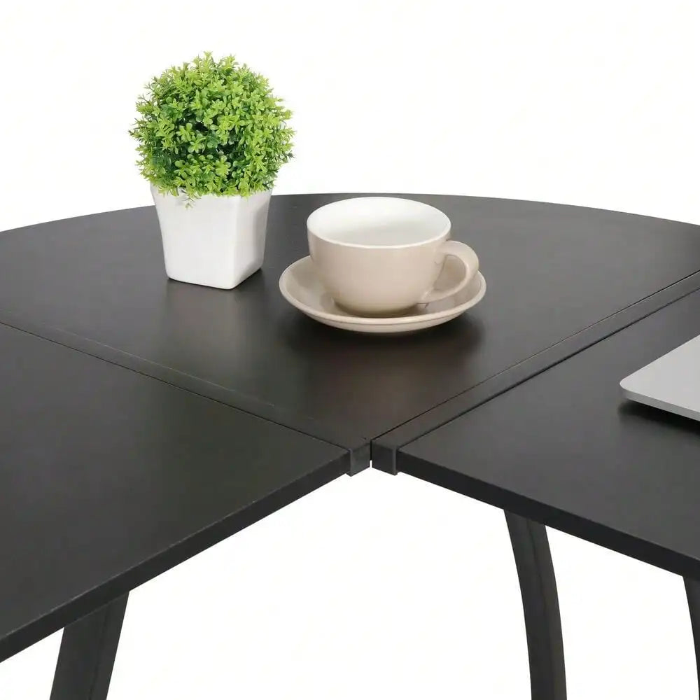 Modern L-Shaped Corner Computer Desk