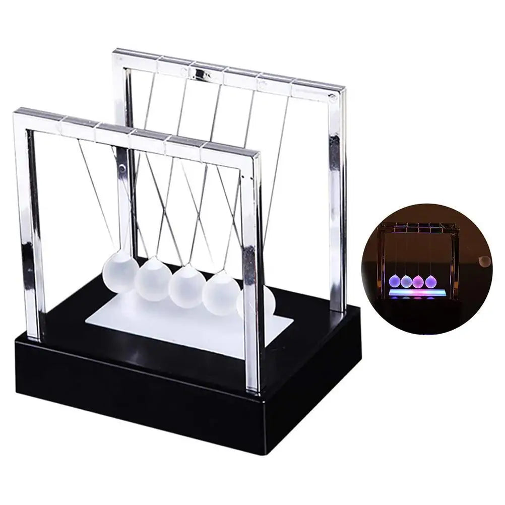 LED Light Up Newtons Science Balance Balls