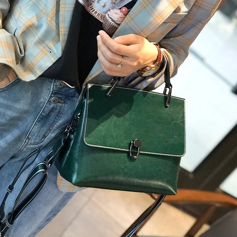 Genuine Leather Tote Handbags For Women