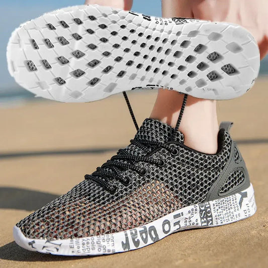 Mens Casual Shoes Aqua Shoes Air Mesh