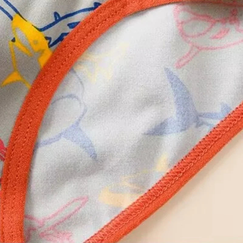 8PC Boys Briefs Cotton Underwear Teenager Cartoon