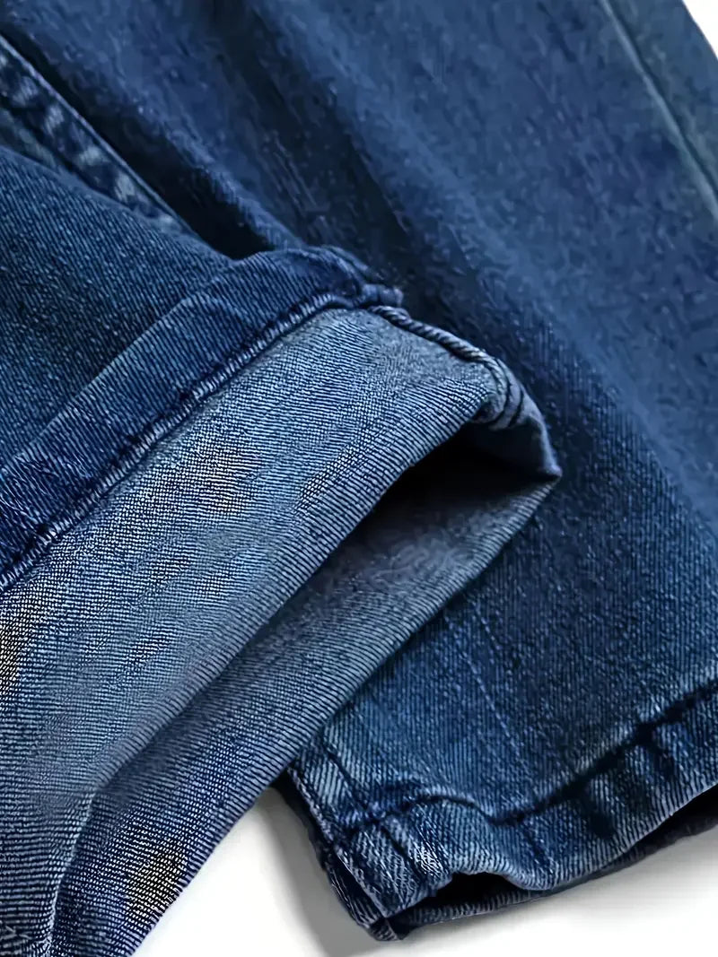 Men'S Distressed Fashion Jeans Comfortable Stretch