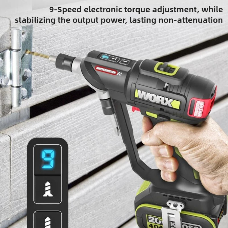 Worx 1/4 Inch Electric Impact Drill  Double Headed