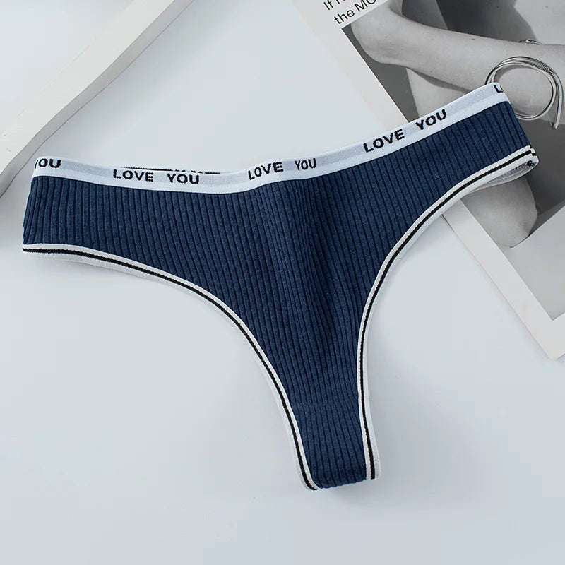6 pcs new middle waist briefs girls teen underwear